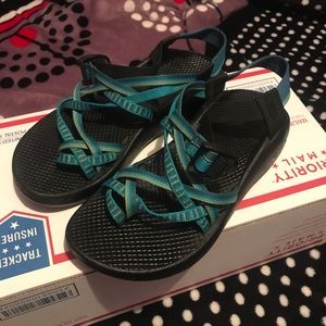 Chaco Light Blue/Green